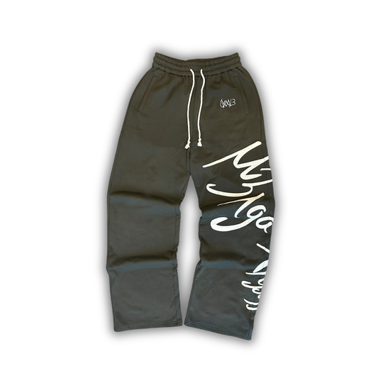 Okanebaby grey baggy sweats