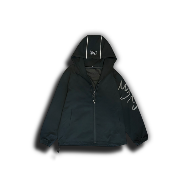 Okanebaby reflective windbreaker