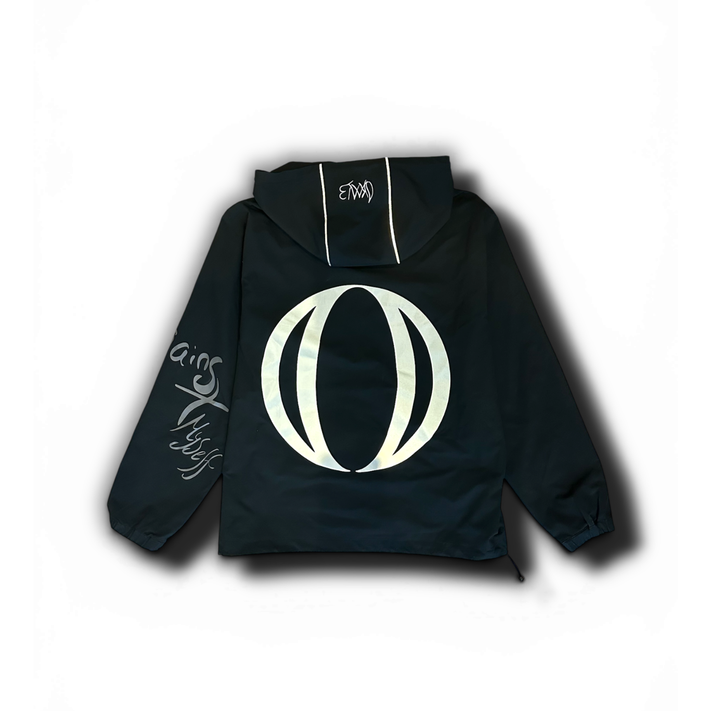 Okanebaby reflective windbreaker